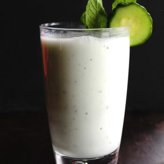 Cucumber doogh: Afghan yogurt drink