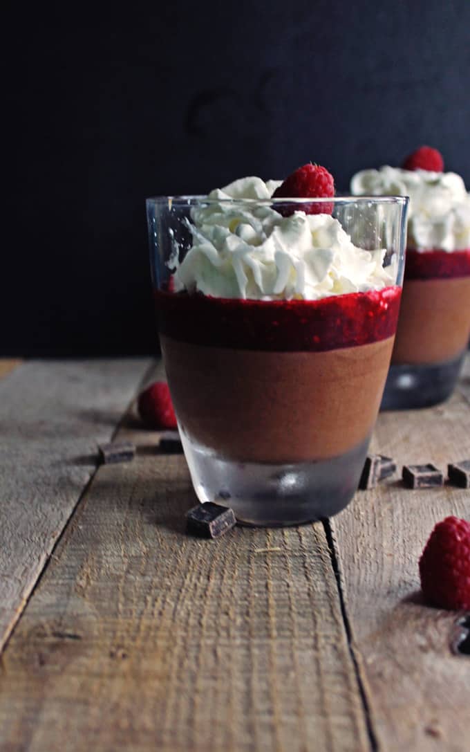 Homemade Chocolate Mousse With Raspberry Sauce Rhubarbarians Homemade Chocolate Mousse With Raspberry Sauce Rhubarbarians