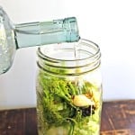 homemade dill pickle vodka