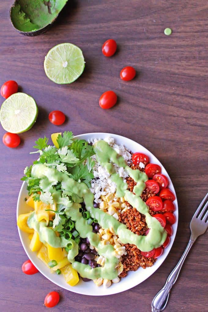 mexican quinoa salad