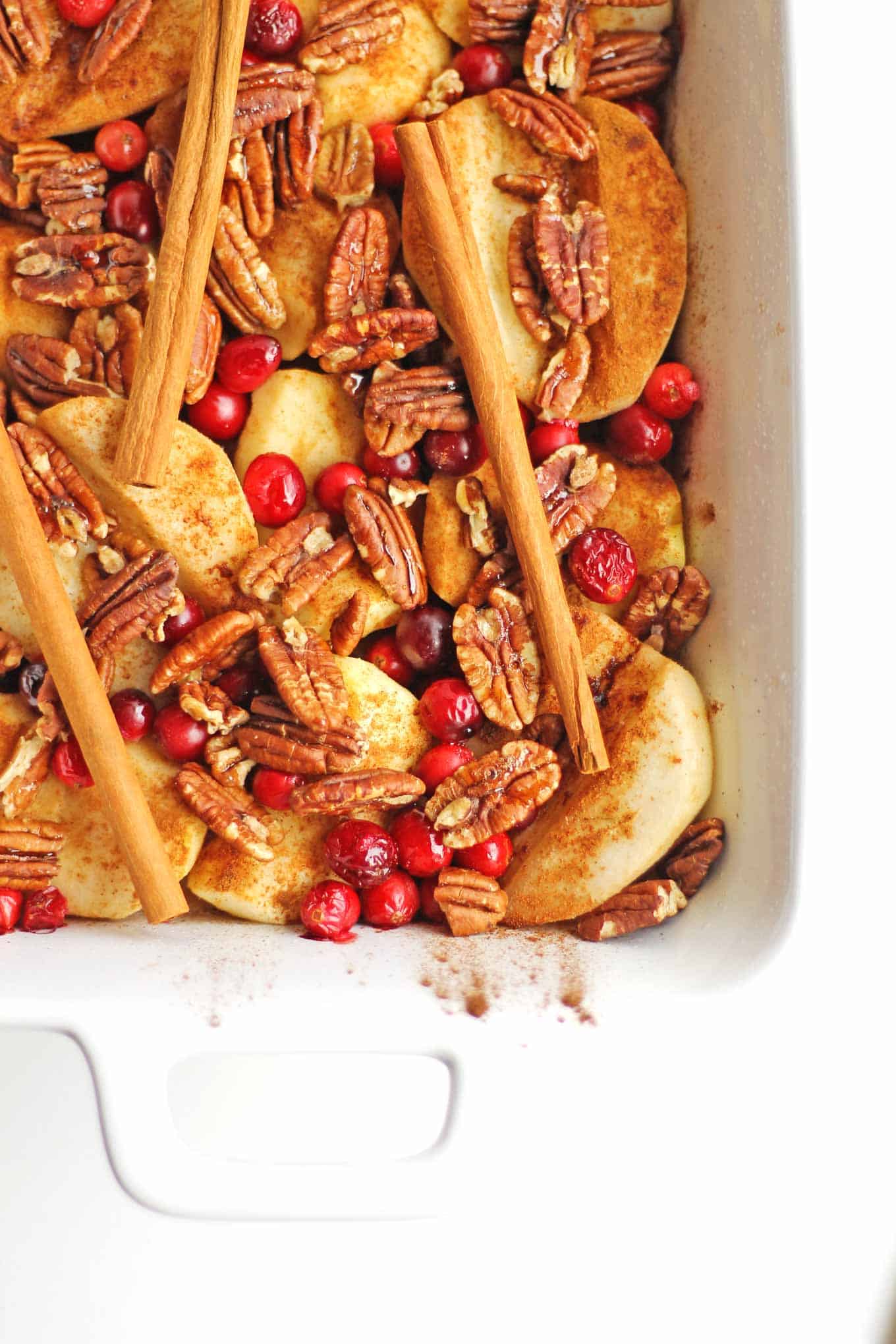 Baked fruit casserole for fall