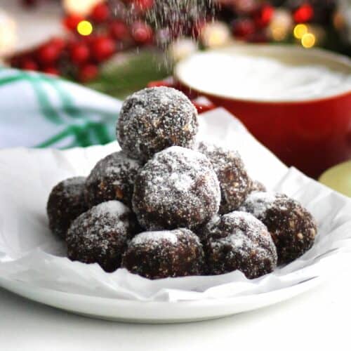 Eggnog Bourbon Balls Recipe