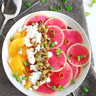 watermelon radish salad