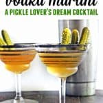 dill pickle martini pinterest