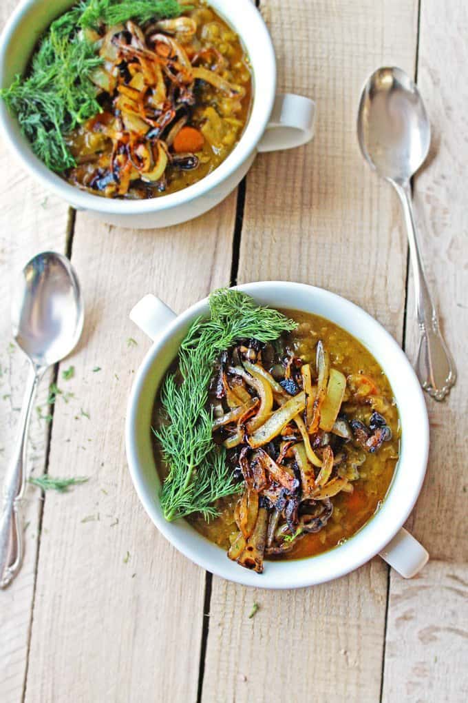 green split pea soup recipe