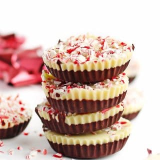 stack of chocolate peppermint bites