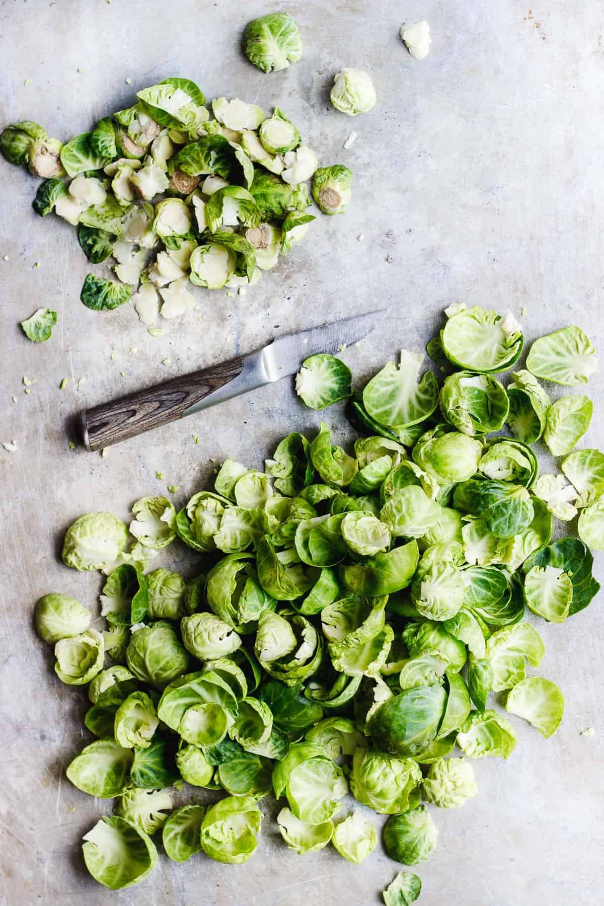 brussels sprout leaves