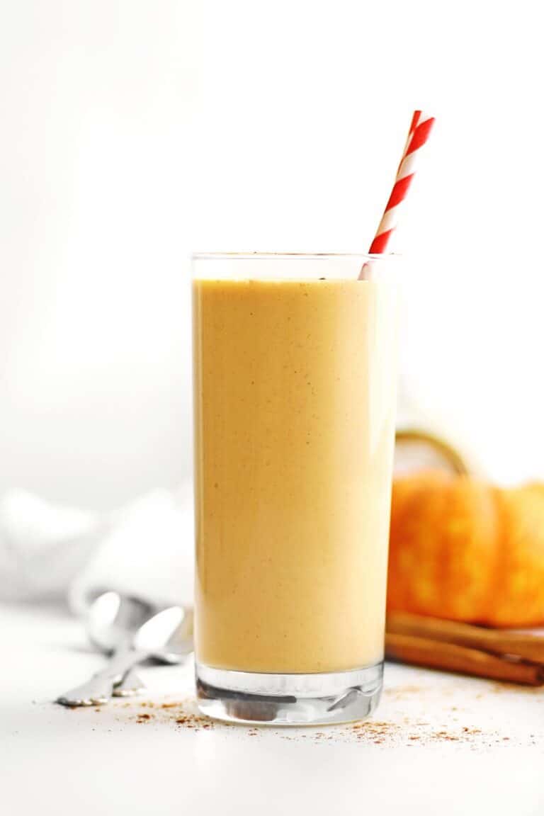 Delicious & healthy pumpkin smoothie recipe Rhubarbarians