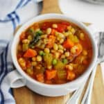 Instant Pot white bean soup