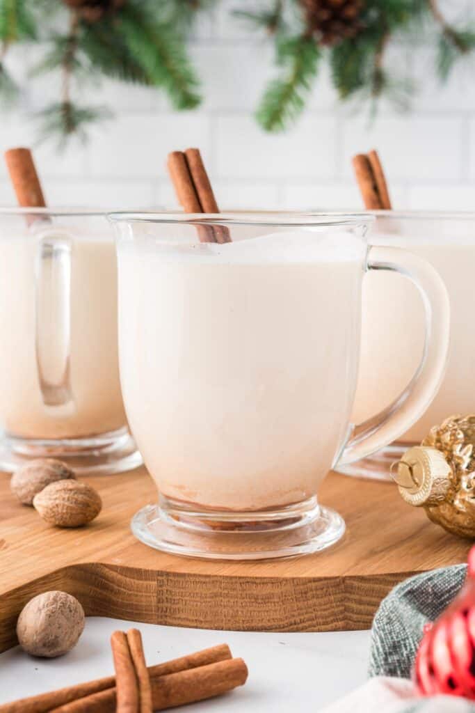 Homemade bourbon eggnog A Christmas classic! Rhubarbarians