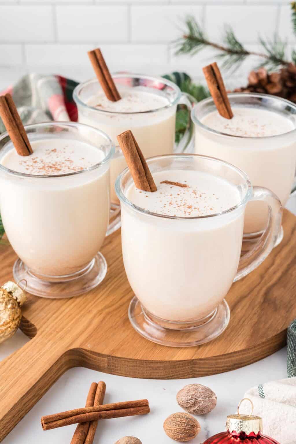 Homemade bourbon eggnog A Christmas classic! Rhubarbarians