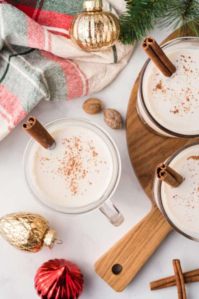 Homemade bourbon eggnog A Christmas classic! Rhubarbarians