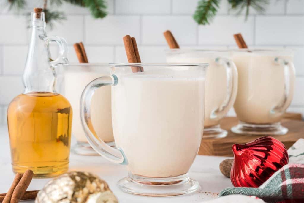 Homemade bourbon eggnog A Christmas classic! Rhubarbarians
