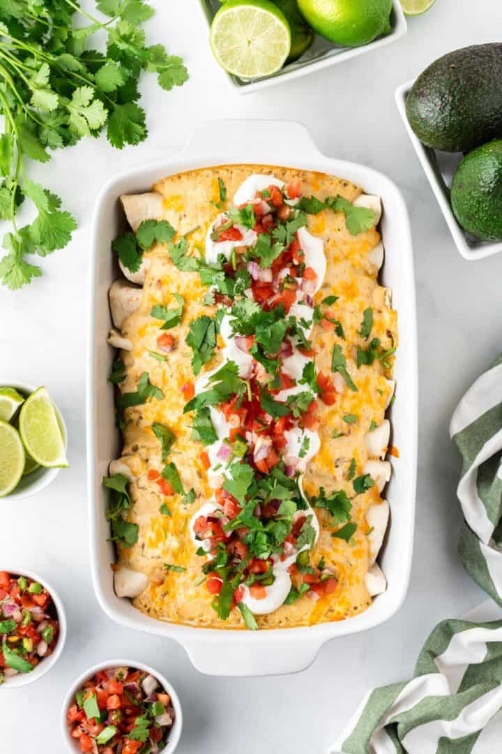 15 minute easy sour cream enchilada sauce recipe Rhubarbarians